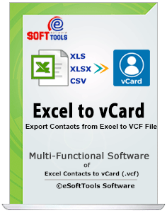 Excel to vCard Converter Software